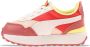 Puma Cruise Rider Silky Road AC Inf Rood Beige Kinderen - Thumbnail 2