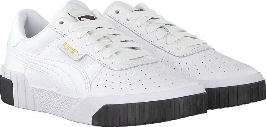 PUMA Cali Wn's Lage sneakers Leren Sneaker Dames Wit - Foto 9