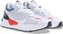 Puma Unisex Synthetische Sneakers met Rubberen Zool White Heren - Thumbnail 12
