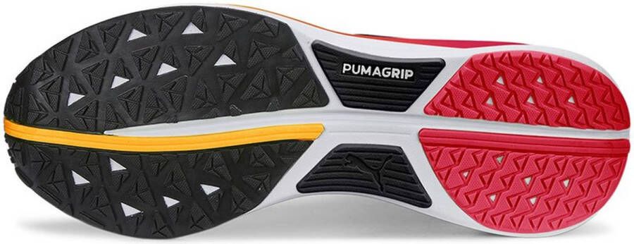 PUMA Electrify Nitro 2 Hardloopschoenen Black Metallic Silver Sunset Glow Heren