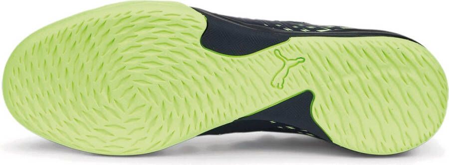 PUMA FUTURE 3.4 Zaalvoetbalschoenen(IN)Donkerblauw Groen - Foto 4