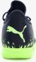 PUMA FUTURE 4.4 Zaalvoetbalschoenen (IN) Donkerblauw Groen - Thumbnail 9