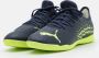 PUMA FUTURE 4.4 Zaalvoetbalschoenen (IN) Donkerblauw Groen - Thumbnail 6