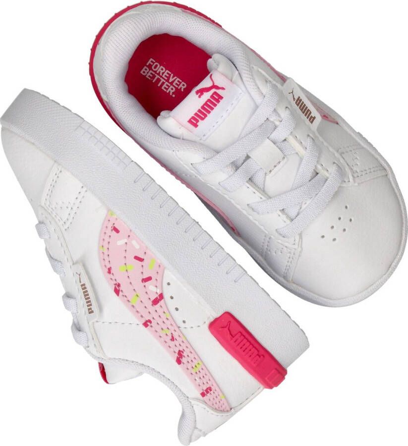PUMA Jada Crush AC Inf Dames Sneakers White PearlPink GlowingPink RoseGold - Foto 4
