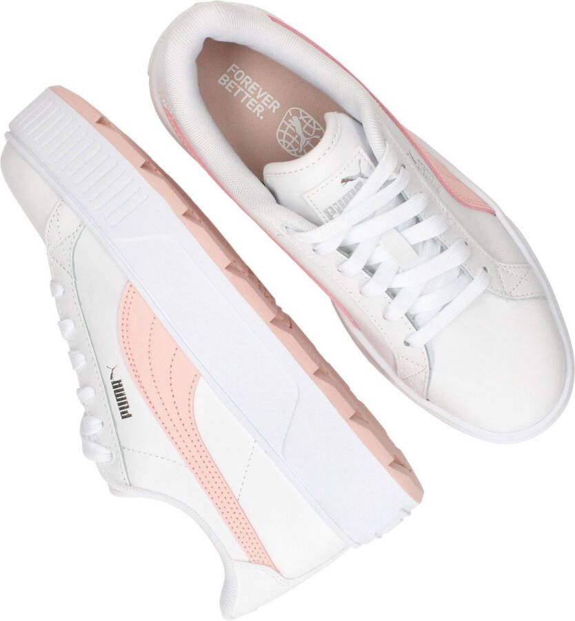 PUMA Karmen L Dames Sneakers White RoseDust Silver