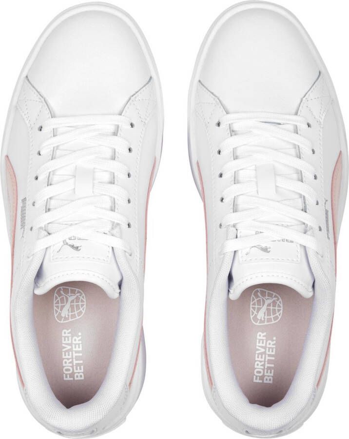PUMA Karmen L Dames Sneakers White RoseDust Silver