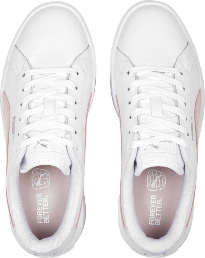 PUMA Karmen L Dames Sneakers White RoseDust Silver