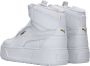 Puma Plateausneakers in effen design model 'Karmen' - Thumbnail 6