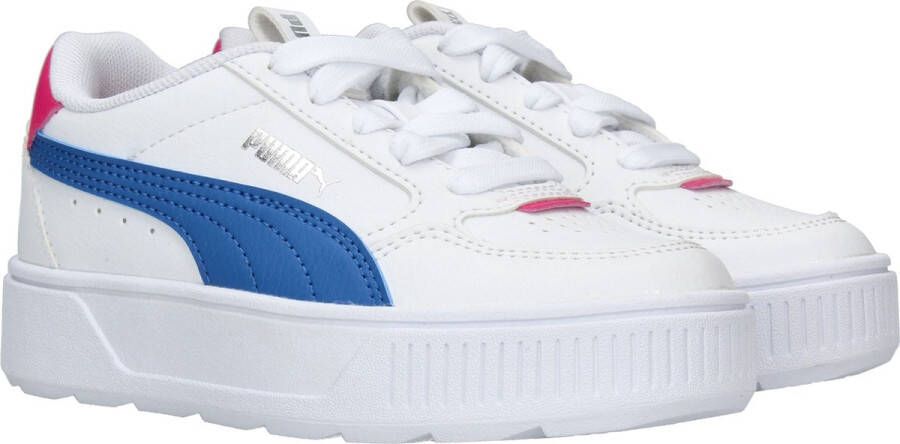 PUMA Karmen Rebelle Sneaker Meisjes Wit blauw roze - Foto 15