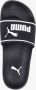 Puma Leadcat 2.0 badslippers zwart wit Rubber Logo 34 5 - Thumbnail 12