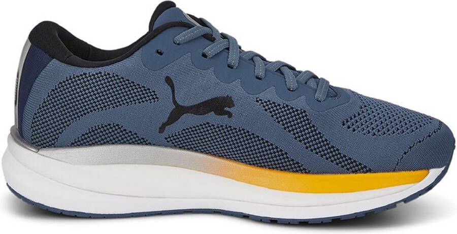 PUMA Magnify Nitro Knit Hardloopschoenen Evening Sky Sun Stream Heren