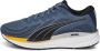 PUMA Magnify Nitro Knit Hardloopschoenen Evening Sky Sun Stream Heren - Thumbnail 4