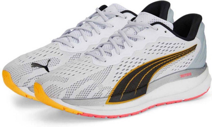 PUMA Magnify Nitro Surge Hardloopschoenen White Sun Stream Heren