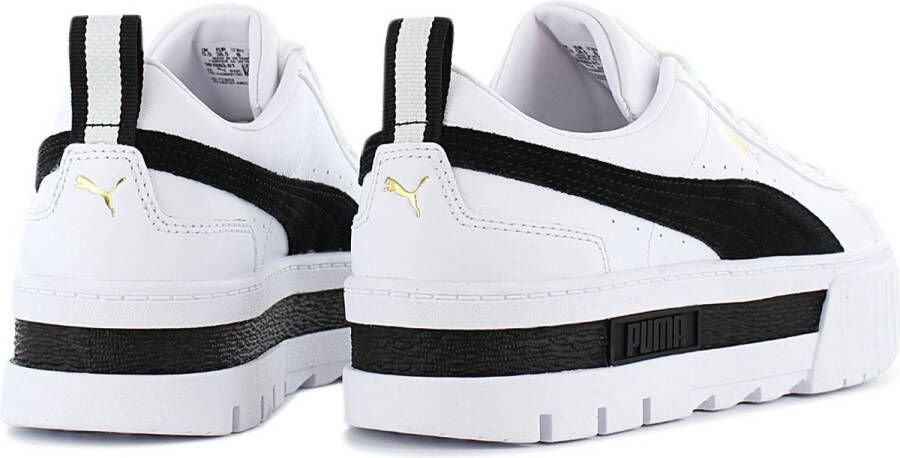 Puma Mayze Lth Wn's Fashion sneakers Schoenen white black maat: 37.5 beschikbare maaten:36 37.5 38.5 40.5 41 42 - Foto 10