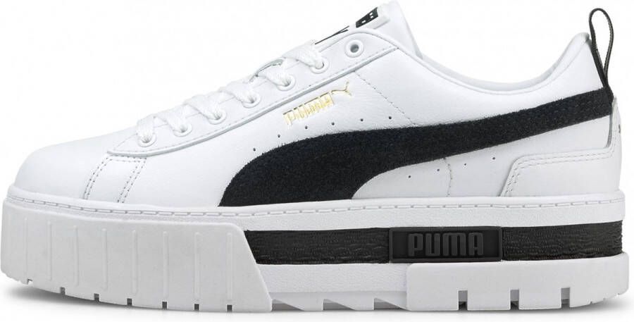 Puma Mayze Lth Wn's Fashion sneakers Schoenen white black maat: 37.5 beschikbare maaten:36 37.5 38.5 40.5 41 42 - Foto 11