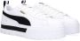 Puma Mayze Lth Wn's Fashion sneakers Schoenen white black maat: 37.5 beschikbare maaten:36 37.5 38.5 40.5 41 42 - Thumbnail 14