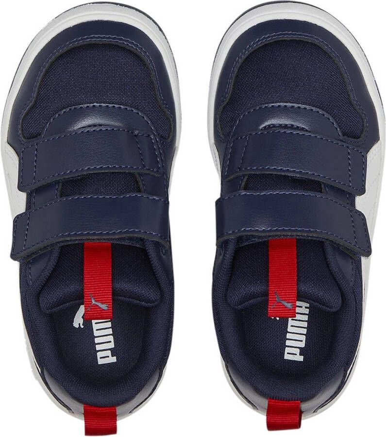 PUMA Multiflex Mesh PS Hardloopschoenen Peacoat White Kinderen - Foto 5