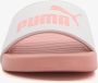 PUMA Popcat 20 Unisex Slippers White ApricotBlush - Thumbnail 9