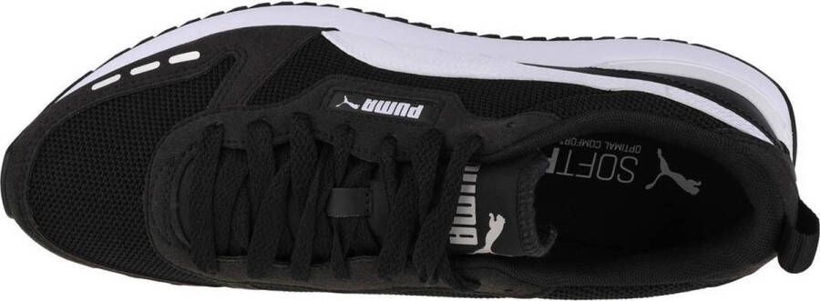 PUMA R78 Heren Sneakers Black- White