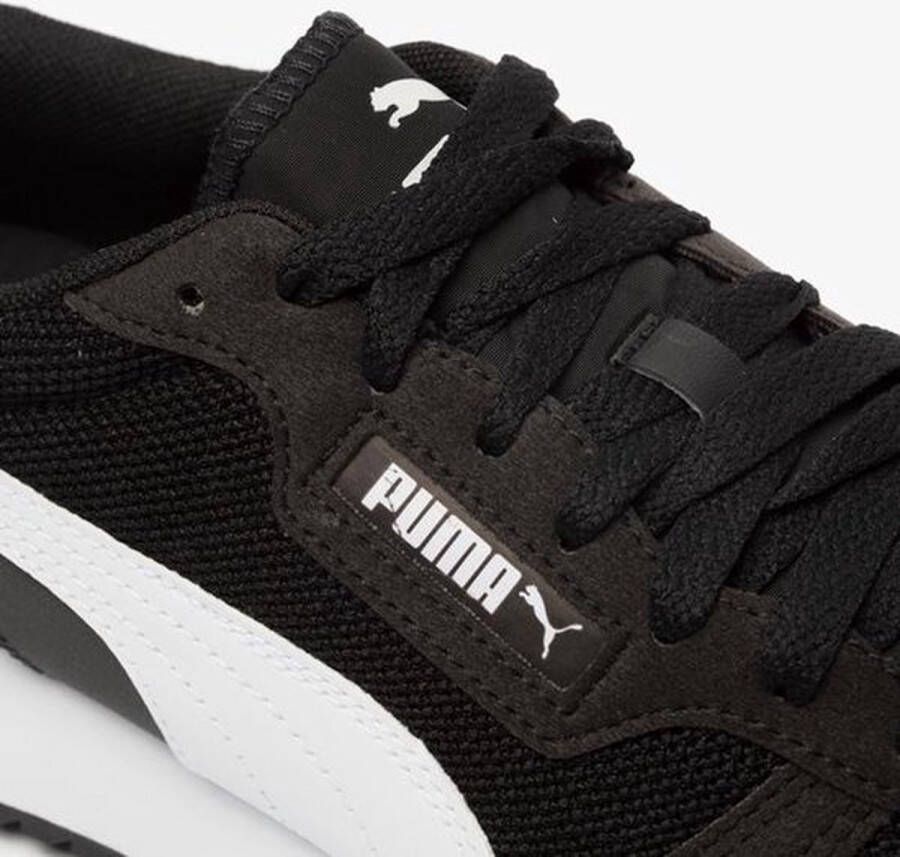 PUMA R78 Heren Sneakers Black- White