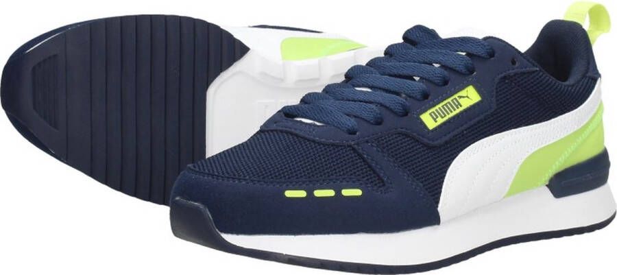 PUMA R78 JR Sneakers blauw Textiel