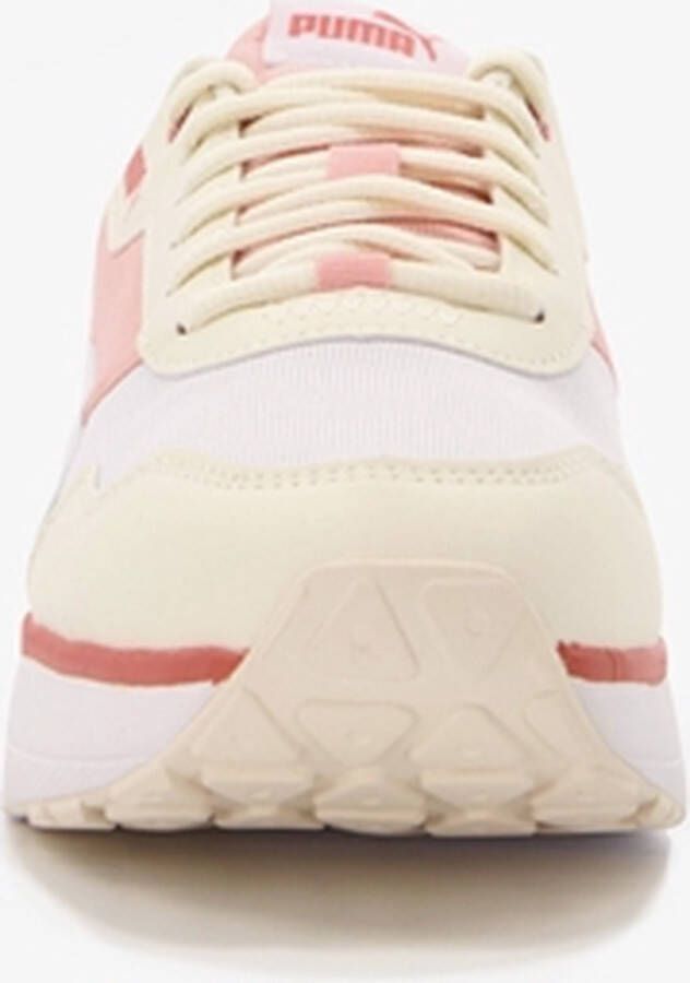 PUMA R78 Voyage Dames Sneakers RoseDust White Pristine HibiscusFlower