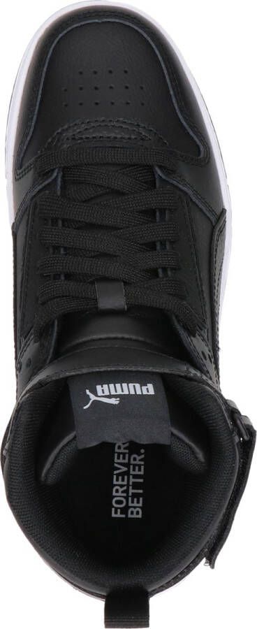 PUMA RBD Game Jr Kinder Sneakers Zwart Goud