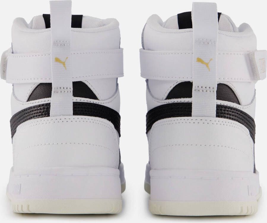 PUMA RBD Game Jr Unisex Sneakers White- Black- Team Gold