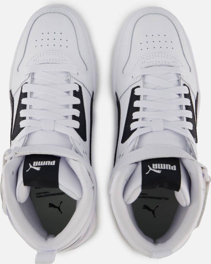 PUMA RBD Game Jr Unisex Sneakers White- Black- Team Gold