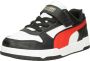 PUMA RBD Game Low AC+PS Unisex Sneakers White ForAllTimeRed Black Gold - Thumbnail 11