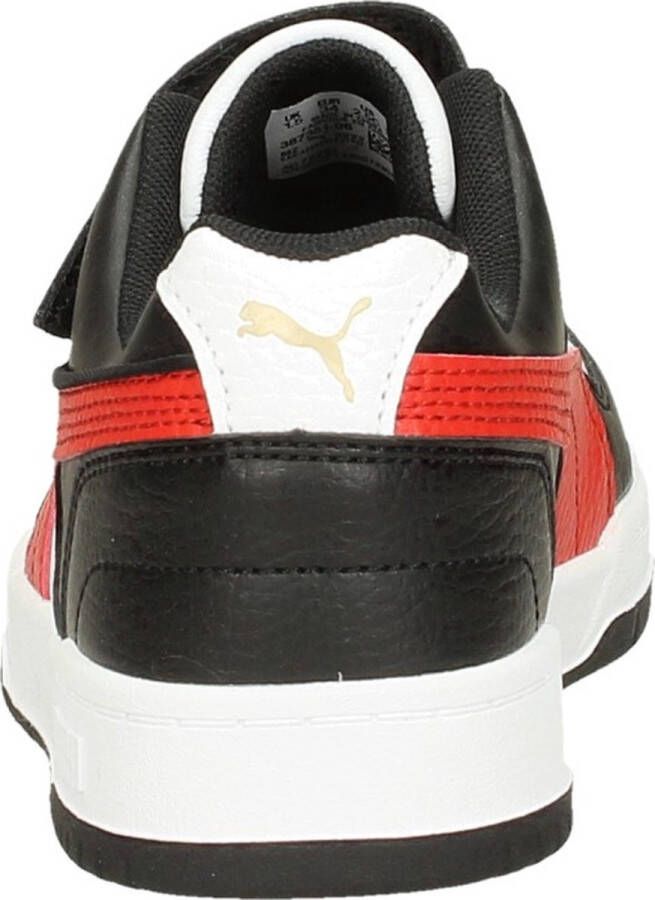 PUMA RBD Game Low AC+PS Unisex Sneakers White ForAllTimeRed Black Gold