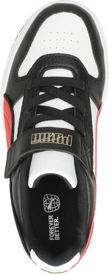 PUMA RBD Game Low AC+PS Unisex Sneakers White ForAllTimeRed Black Gold