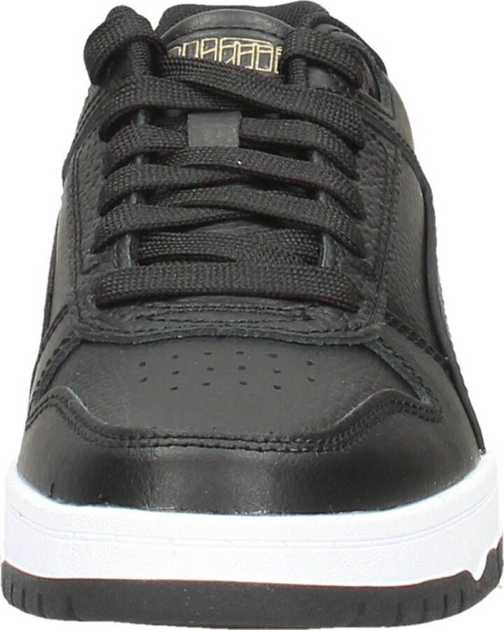 PUMA RBD Game Low Jr Kinder Sneakers Zwart Wit Goud