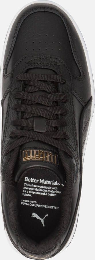 PUMA RBD Game Low Jr Kinder Sneakers Zwart Wit Goud