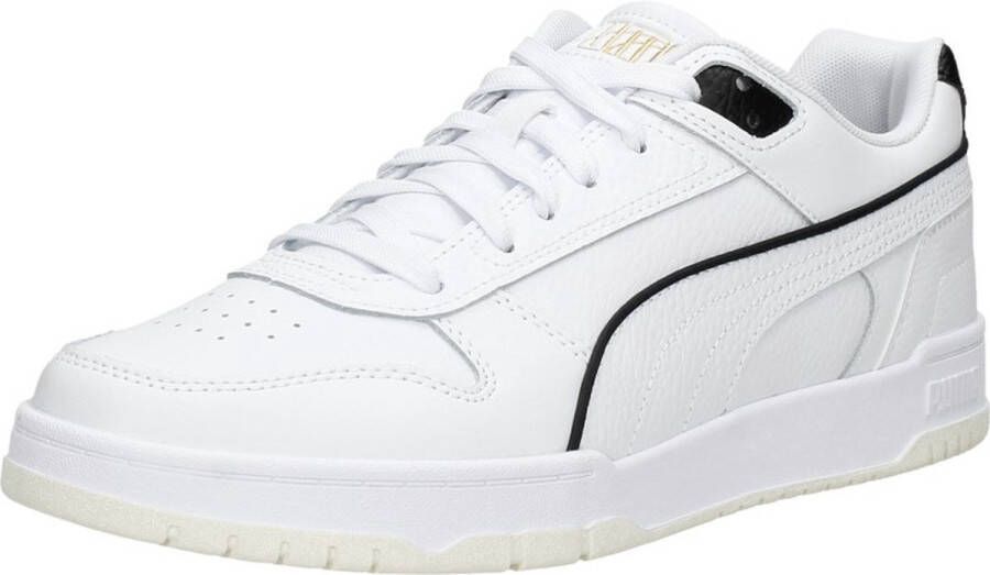 PUMA RBD Game Low Unisex Sneakers Wit Zwart Goud