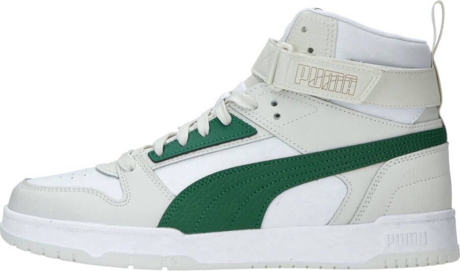 PUMA RBD Game Halfhoge Sneaker Mannen Wit groen beige - Foto 7