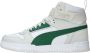 PUMA RBD Game Halfhoge Sneaker nen Wit groen beige - Thumbnail 7