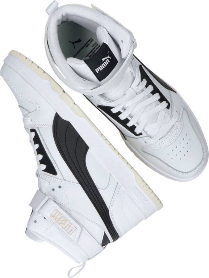 PUMA RBD Game Unisex Sneakers Wit Zwart Goud
