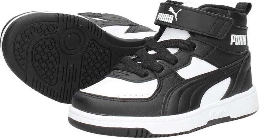 PUMA Rebound JOY AC PS Unisex Sneakers Black- Black- White - Foto 14