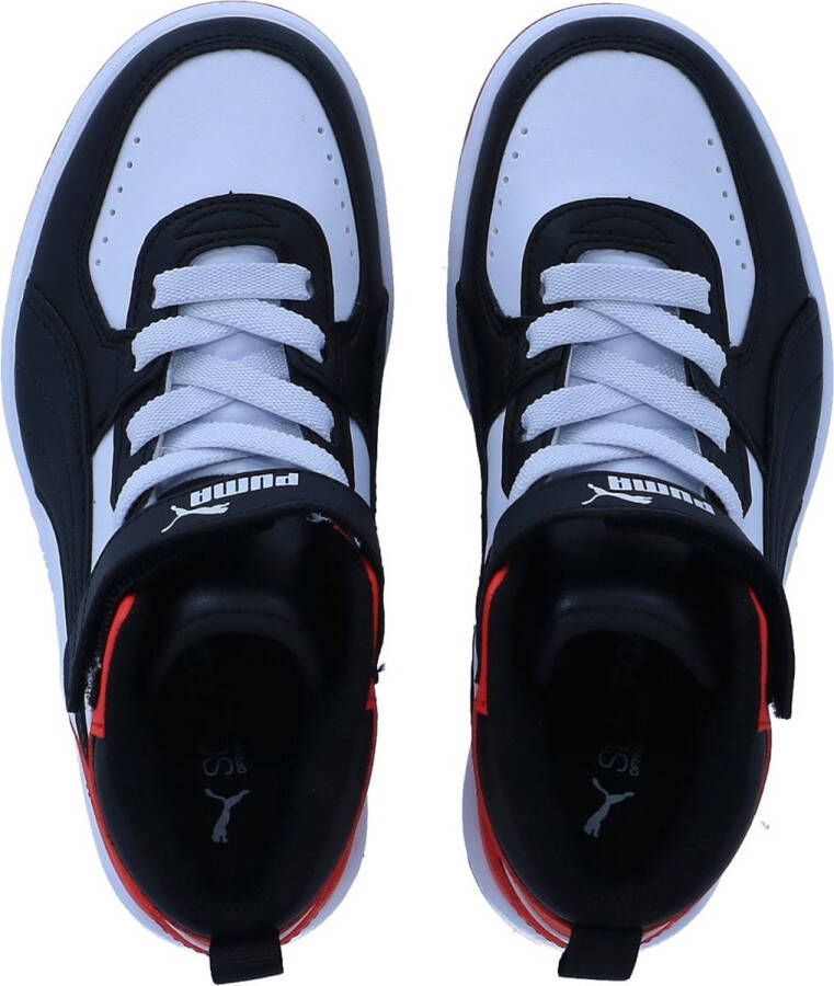 PUMA Rebound JOY AC PS Unisex Sneakers White Black HighRiskRed
