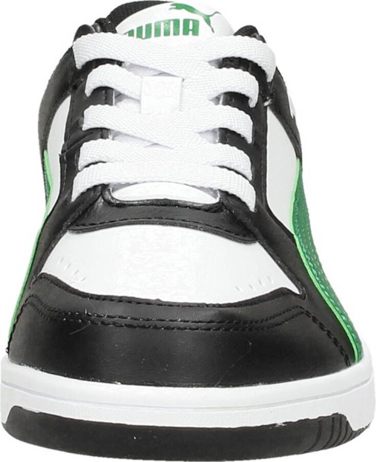 PUMA Rebound JOY Lo AC PS Unisex Sneakers White ArchiveGreen Black