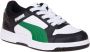 Puma Rebound JOY sneakers zwart wit groen Jongens Meisjes Imitatieleer 29 - Thumbnail 15