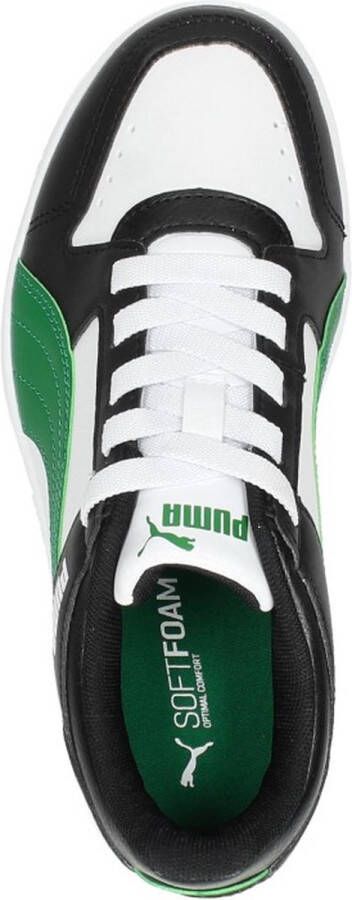 PUMA Rebound JOY Lo AC PS Unisex Sneakers White ArchiveGreen Black