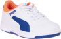 PUMA Rebound JOY Lo AC PS Unisex Sneakers White ClydeRoyal RickieOrange - Thumbnail 8