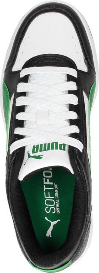 PUMA Rebound JOY Lo Jr Unisex Sneakers White ArchiveGreen Black