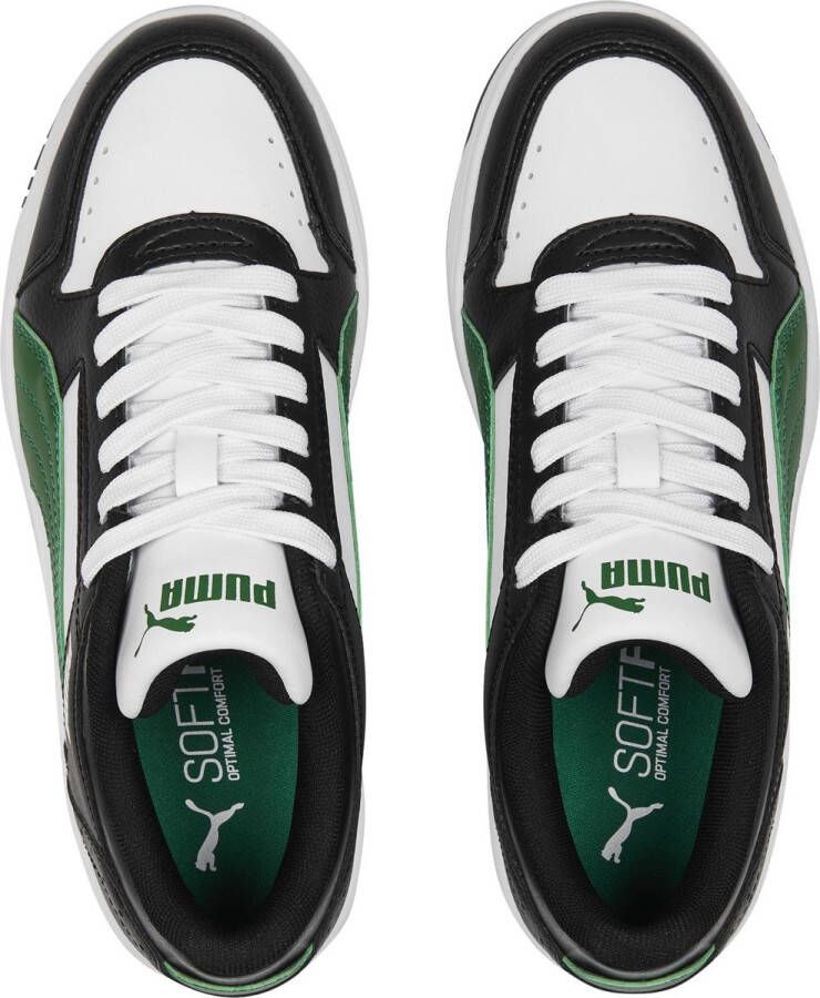 PUMA Rebound JOY Lo Jr Unisex Sneakers White ArchiveGreen Black