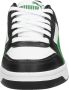 PUMA Rebound JOY Lo Jr Unisex Sneakers White ArchiveGreen Black - Thumbnail 10