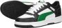 PUMA Rebound JOY Lo Jr Unisex Sneakers White ArchiveGreen Black - Thumbnail 11