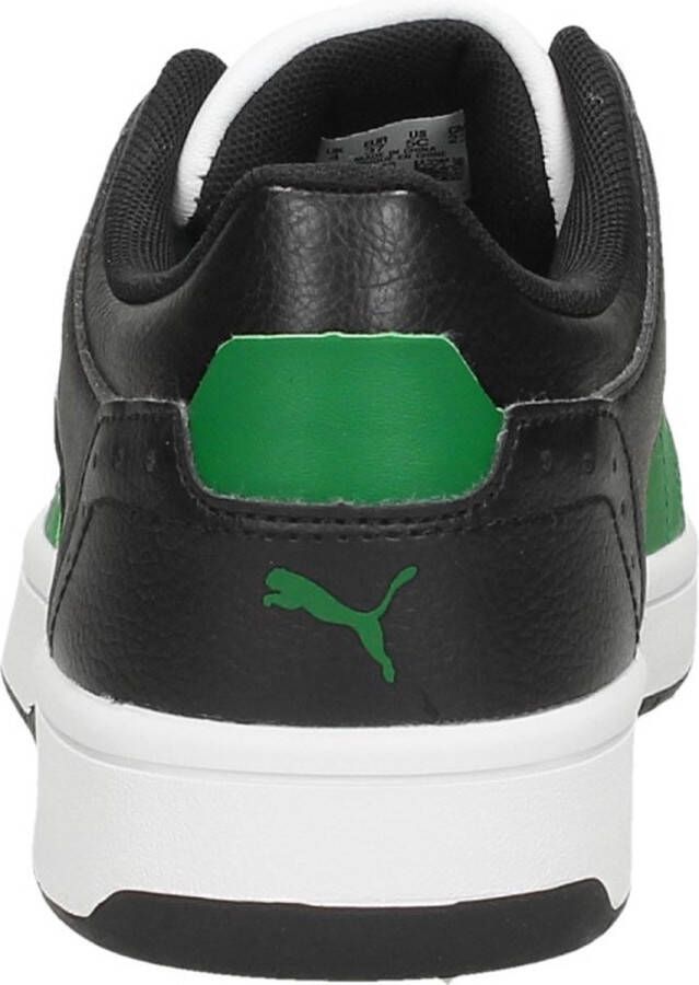 PUMA Rebound JOY Lo Jr Unisex Sneakers White ArchiveGreen Black