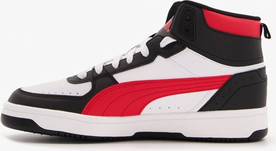 PUMA Rebound JOY Unisex Sneakers White ForAllTimeRed Black